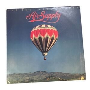 Air Supply 1981 Vinyl LP Record Album The One That You Love